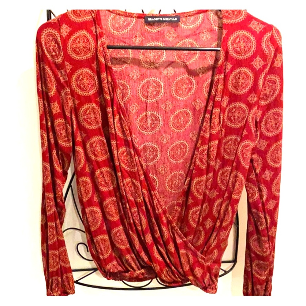 Long sleeve Brandy Melville top